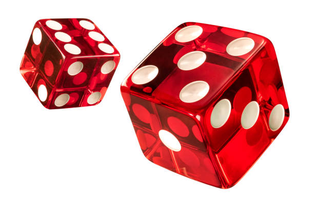 Red Casino Dice